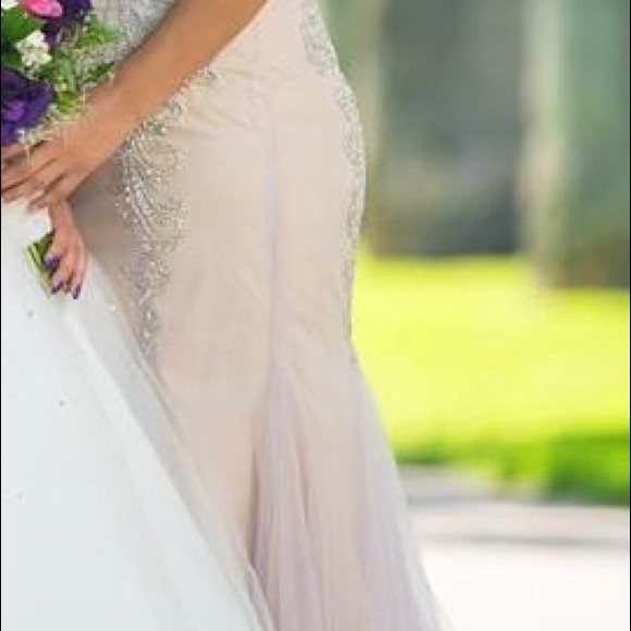 Excellent condition~ Rhinestone Formal Dress - Picture 6 of 6